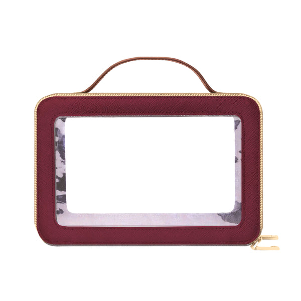 TRAVEL/COSMETIC BAG WINE