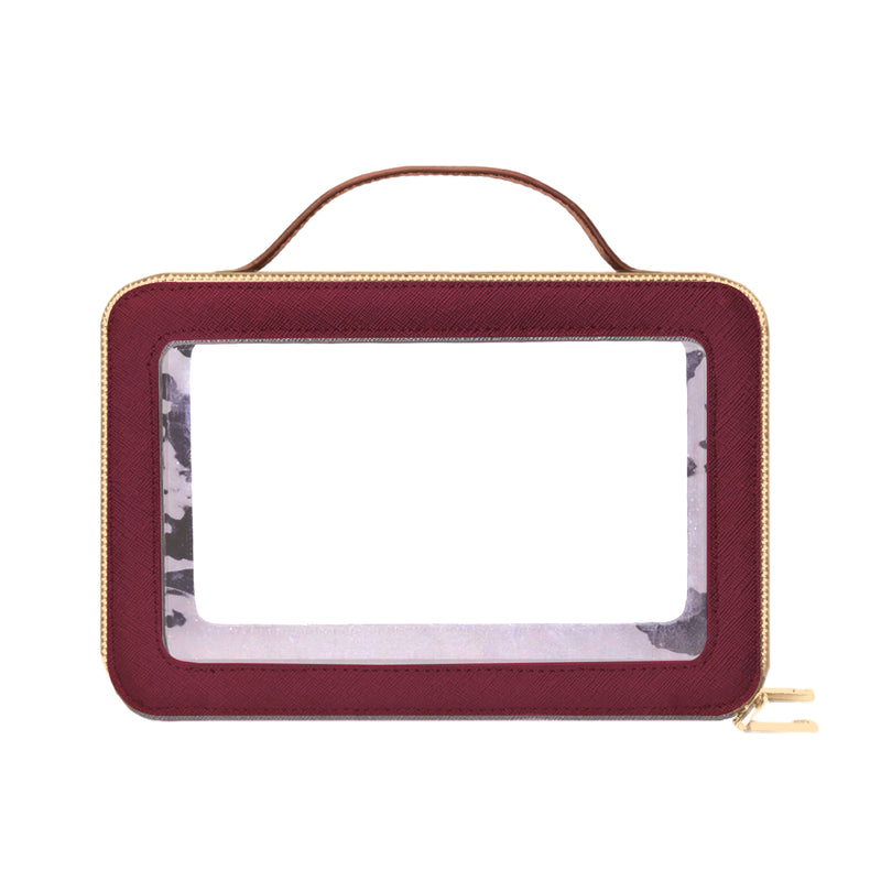 TRAVEL/COSMETIC BAG WINE