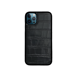 iPhone 12 Pro Max Croc Classic Monogram iPhone 12 Pro Max Croc Classic Monogram