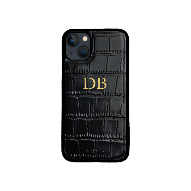 iPhone 13 Mini Croc Classic Monogram