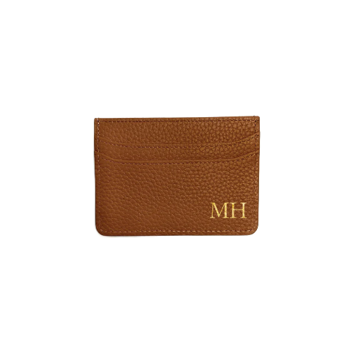 Cognac Card Holder