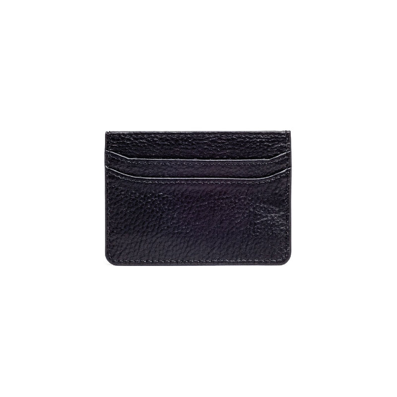 Black Card Holder - s-t-a-m-p-a