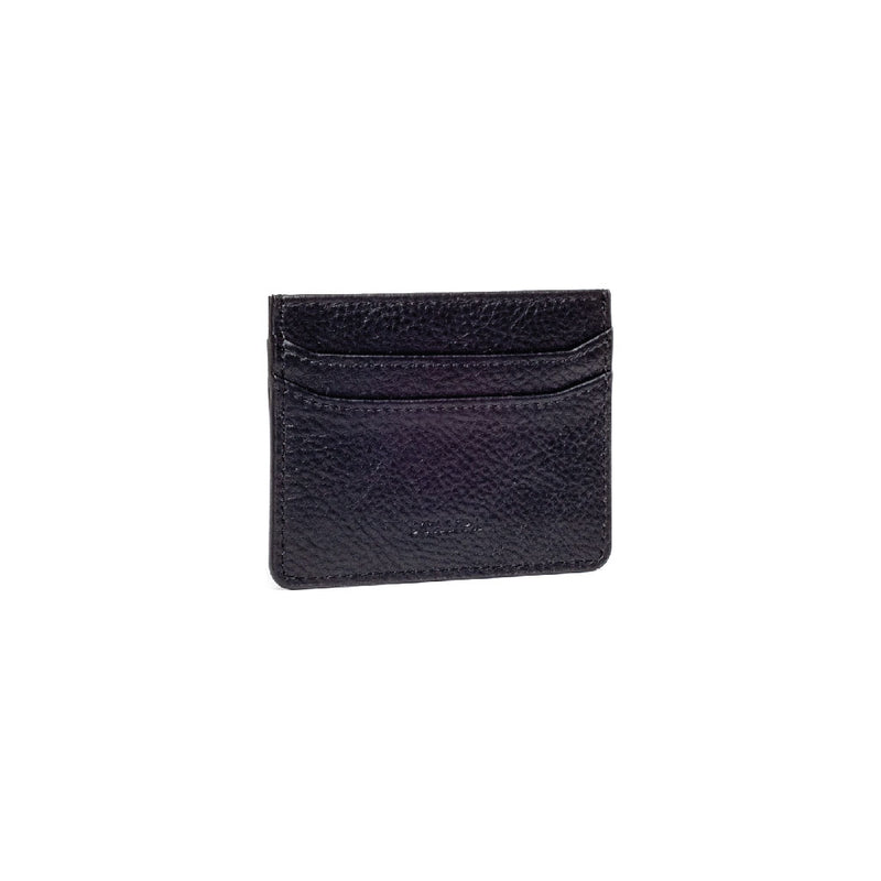 Black Card Holder - s-t-a-m-p-a