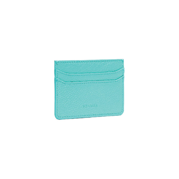 Teal Card Holder - s-t-a-m-p-a