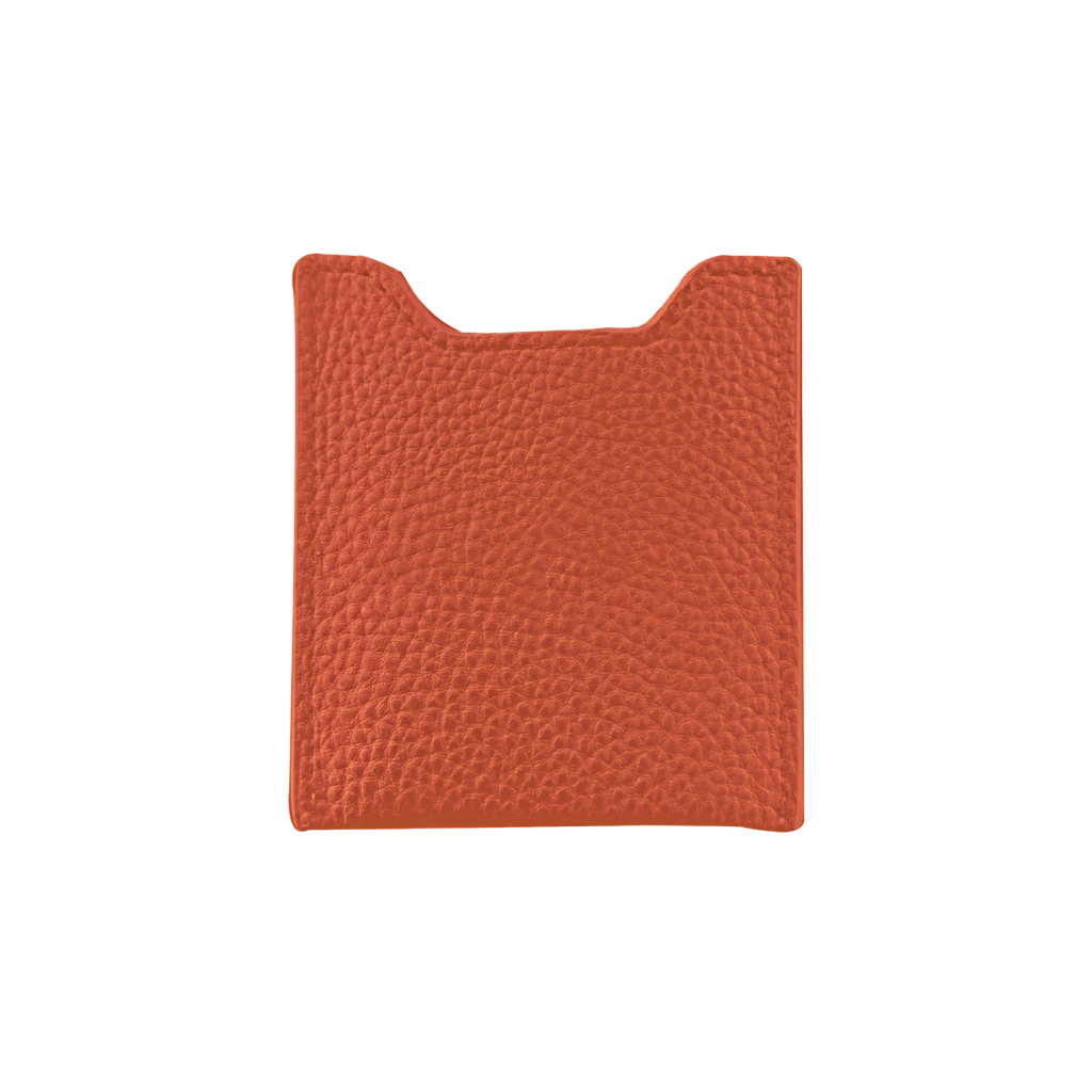Orange Money Clip Card Holder