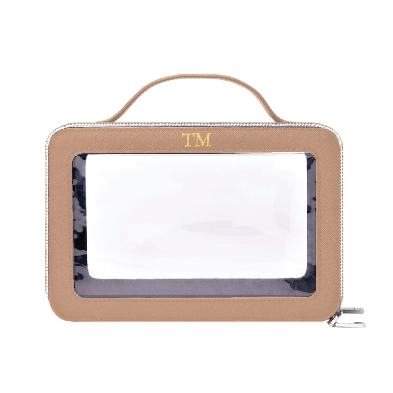 TRAVEL/COSMETIC BAG NUDE