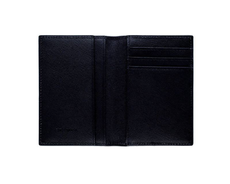 Black Vertical Bi-fold - s-t-a-m-p-a