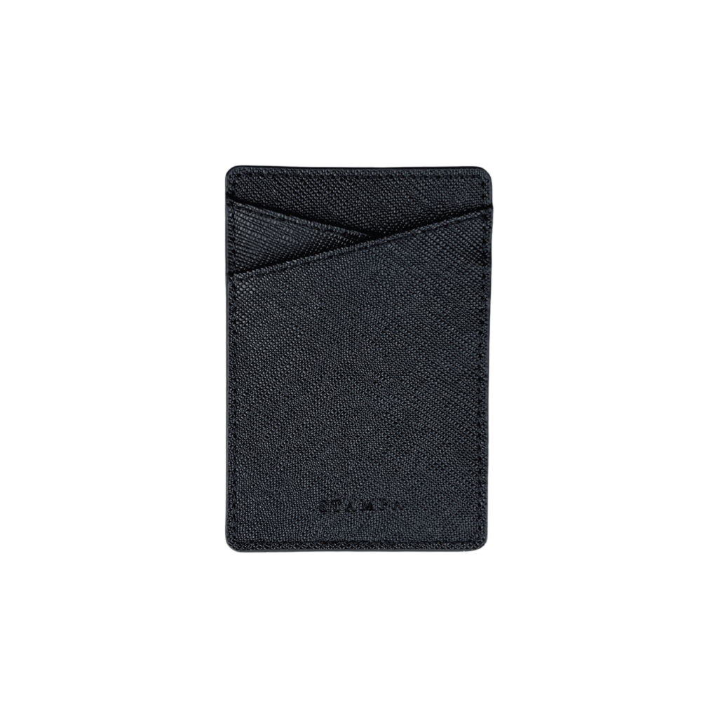 Black Phone Card Holder