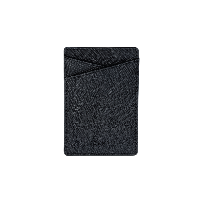 Black Phone Card Holder