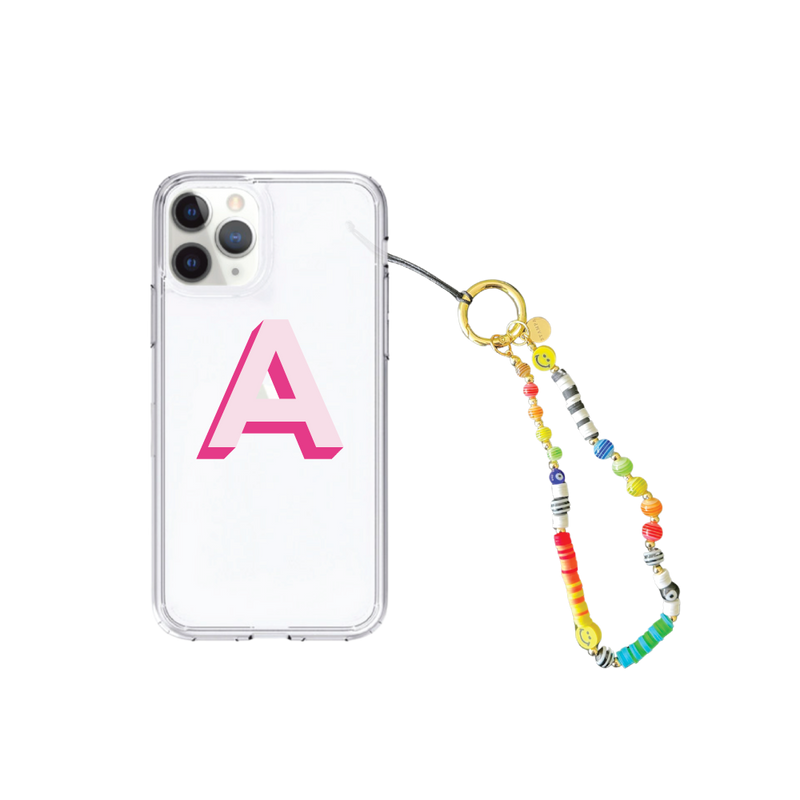 SMILEY PHONE STRAP